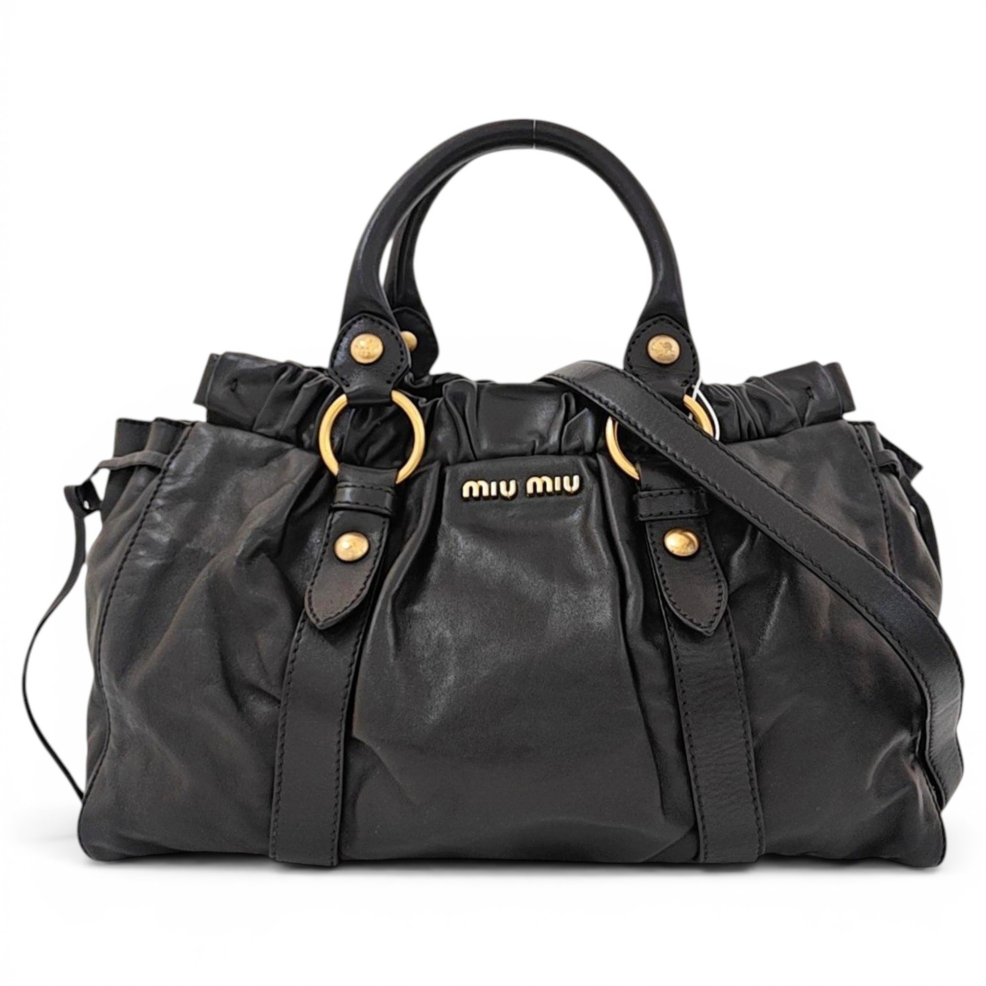 Leather handbag