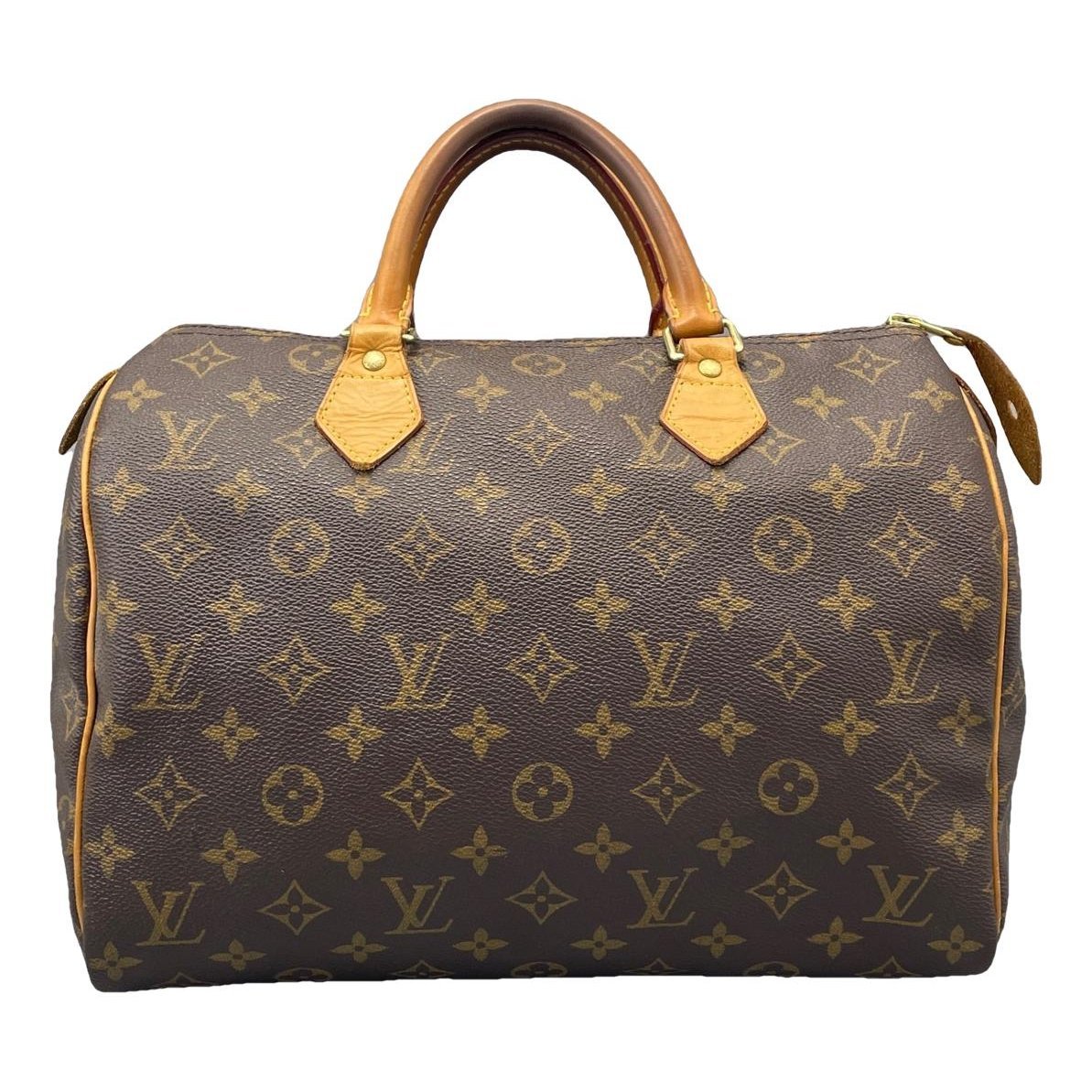 Speedy leather handbag