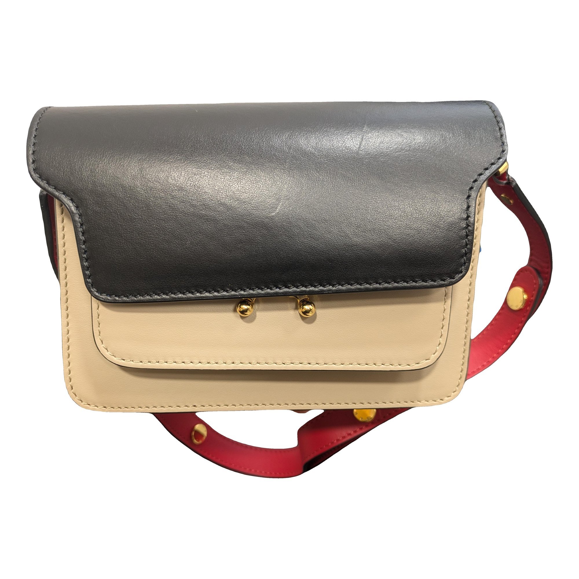 Marni Trunk leather handbag