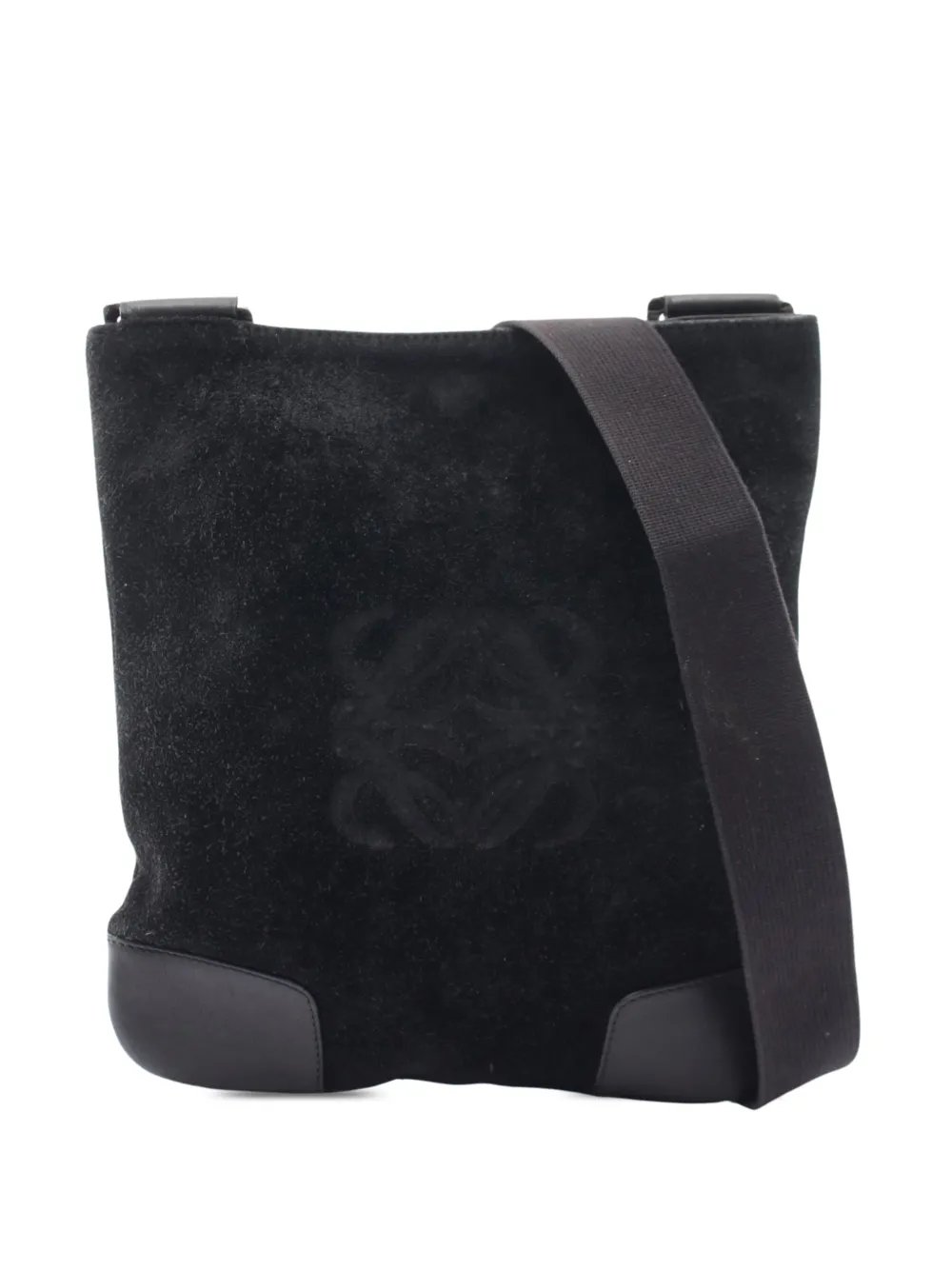 2000-2026 Suede Anagram crossbody bag