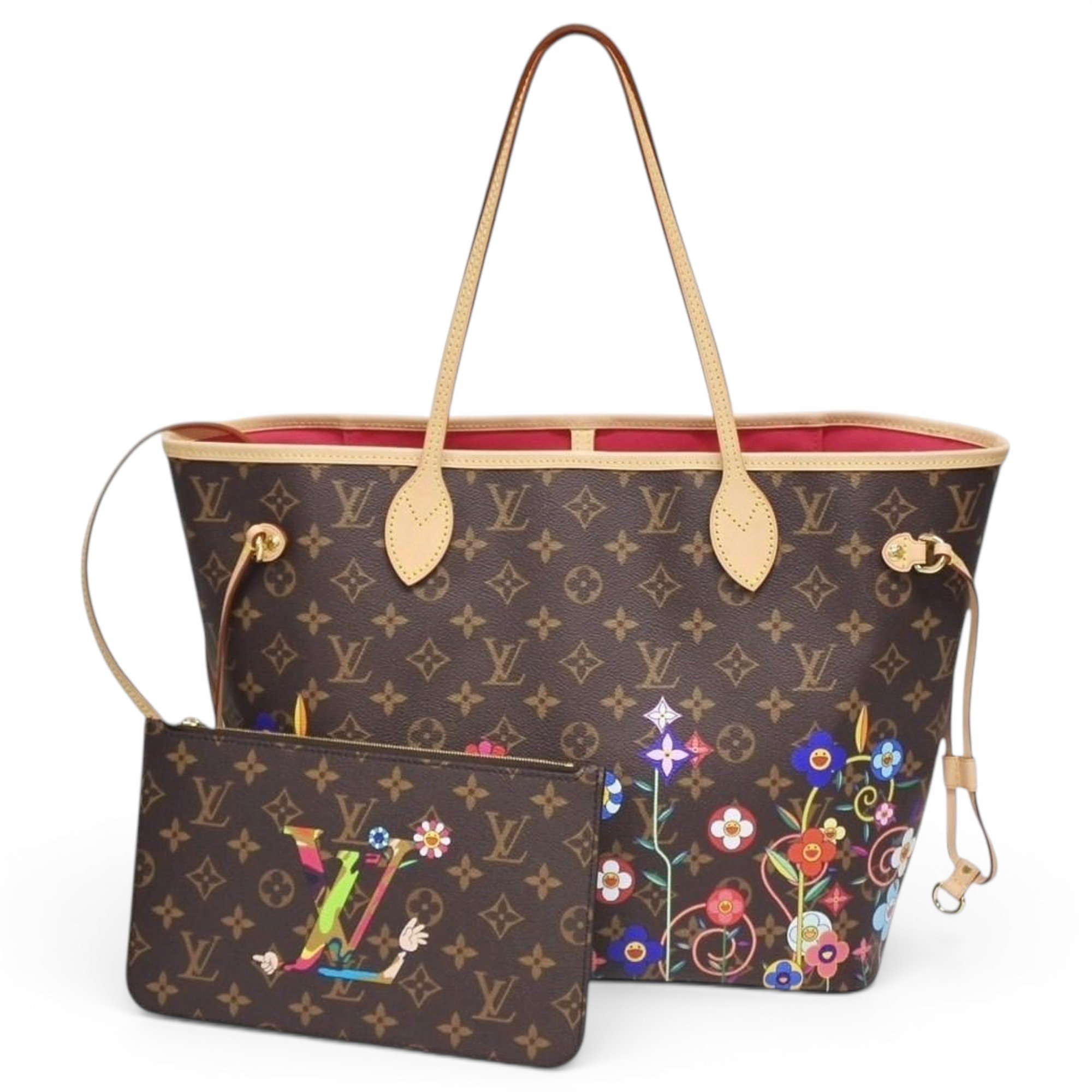Neverfull leather tote