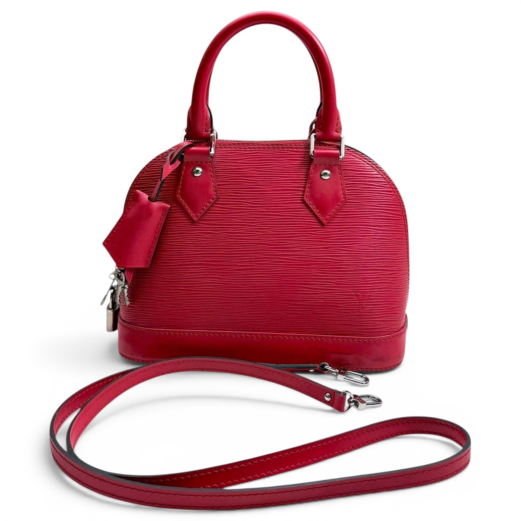 Alma leather handbag
