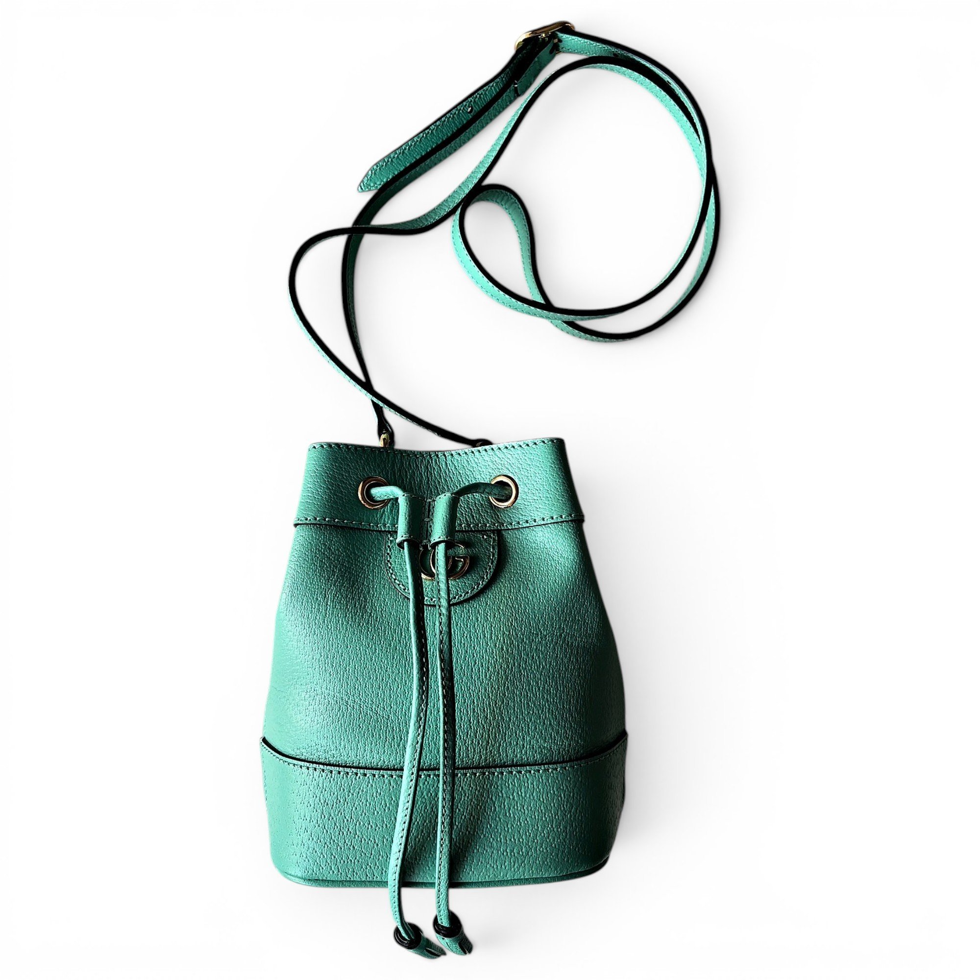 Ophidia Bucket leather crossbody bag