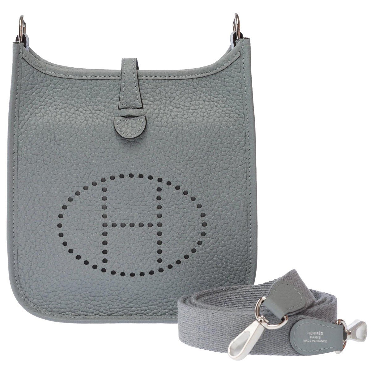 Mini Evelyne leather crossbody bag