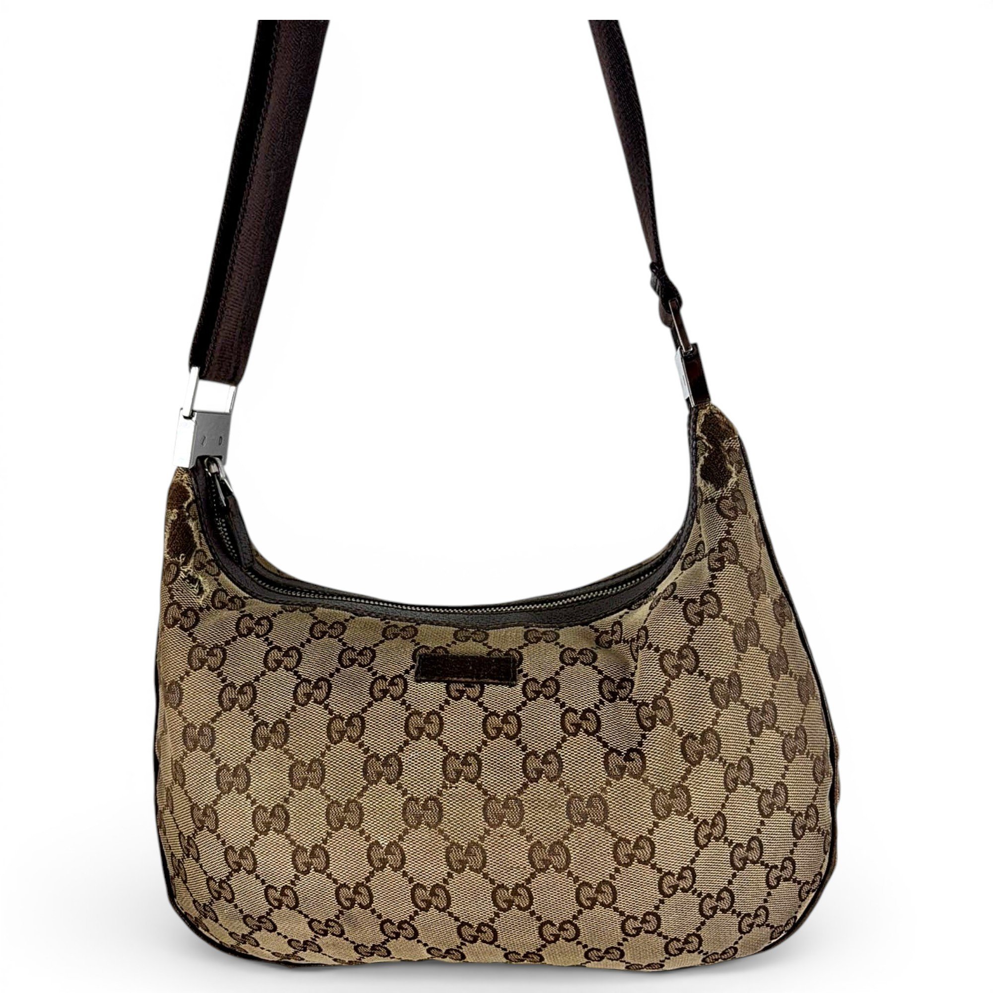 Ophidia cloth crossbody bag