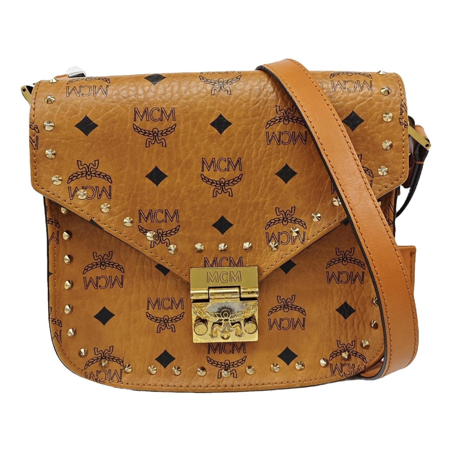 MCM Patricia leather handbag