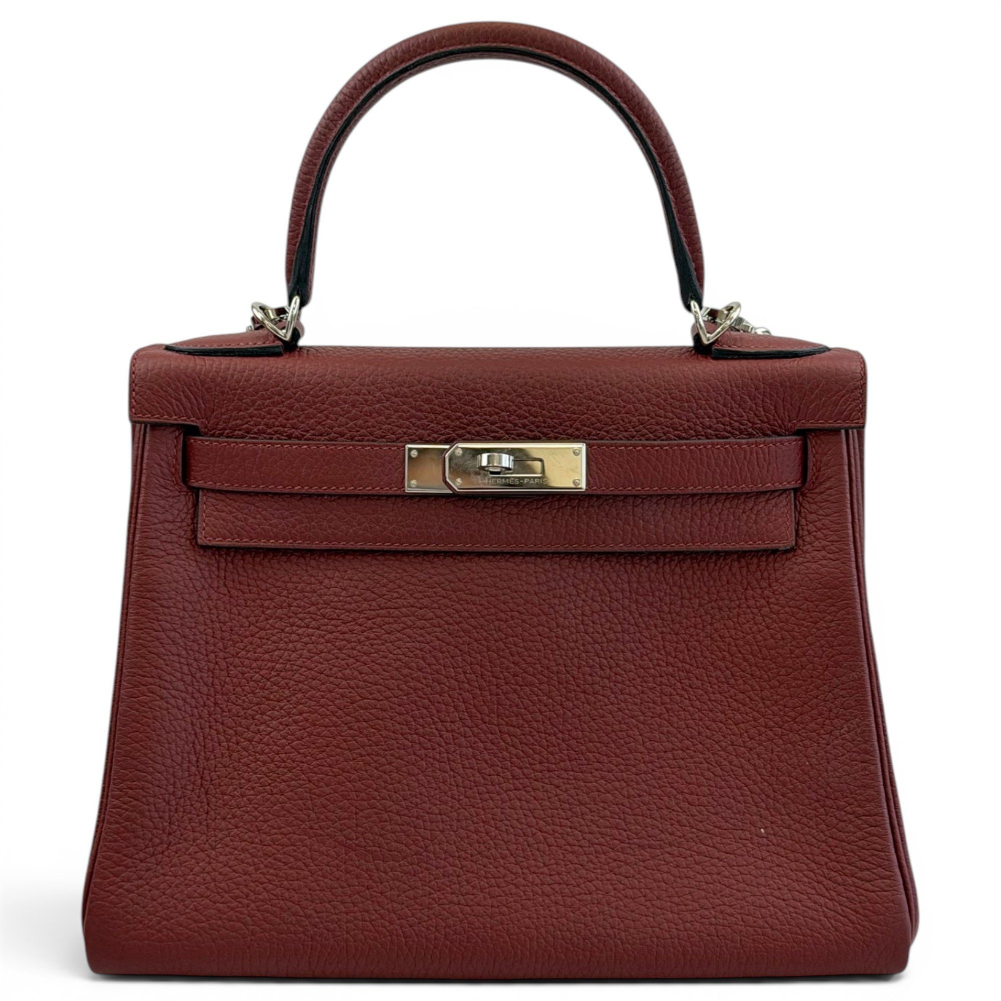 Kelly 28 leather handbag