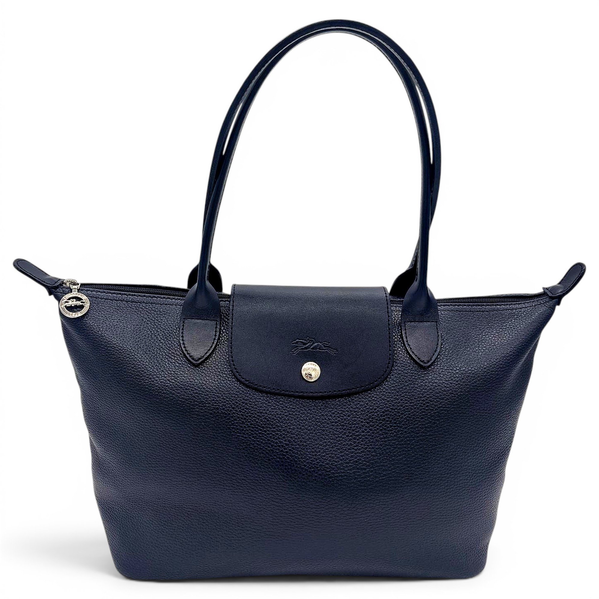 Pliage leather handbag