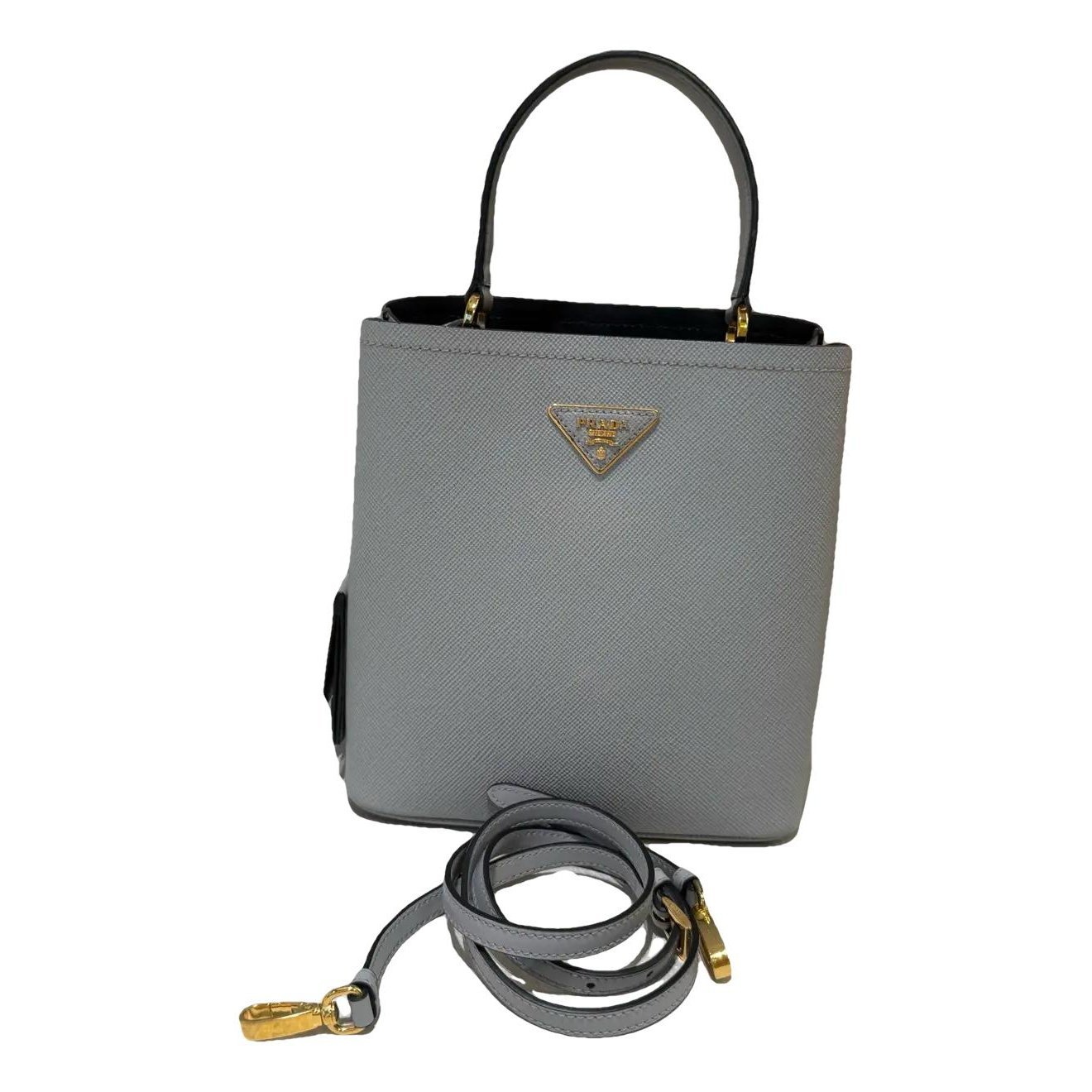 Panier leather crossbody bag