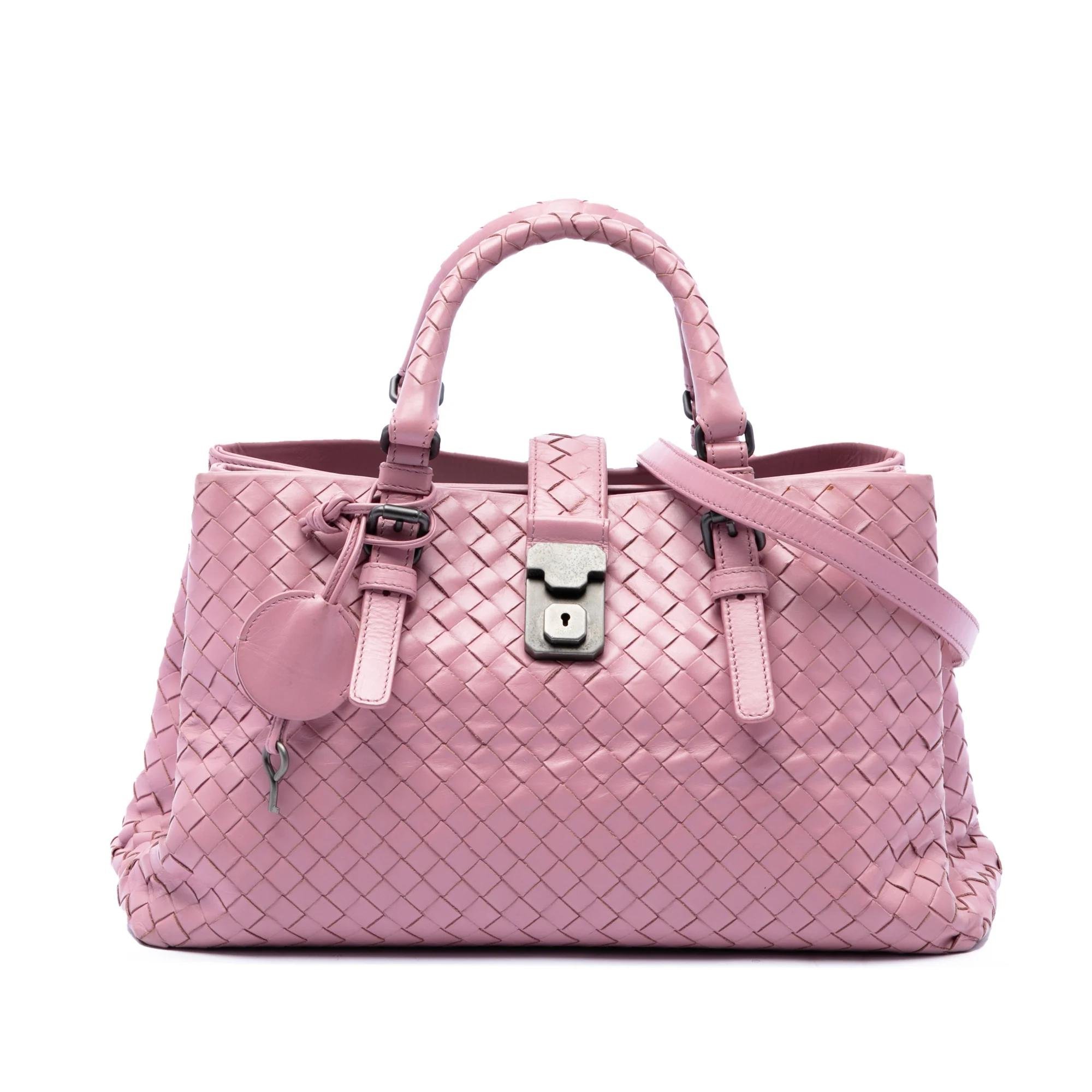 Roma leather satchel