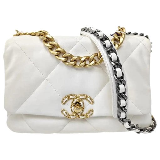 Chanel 19 leather handbag