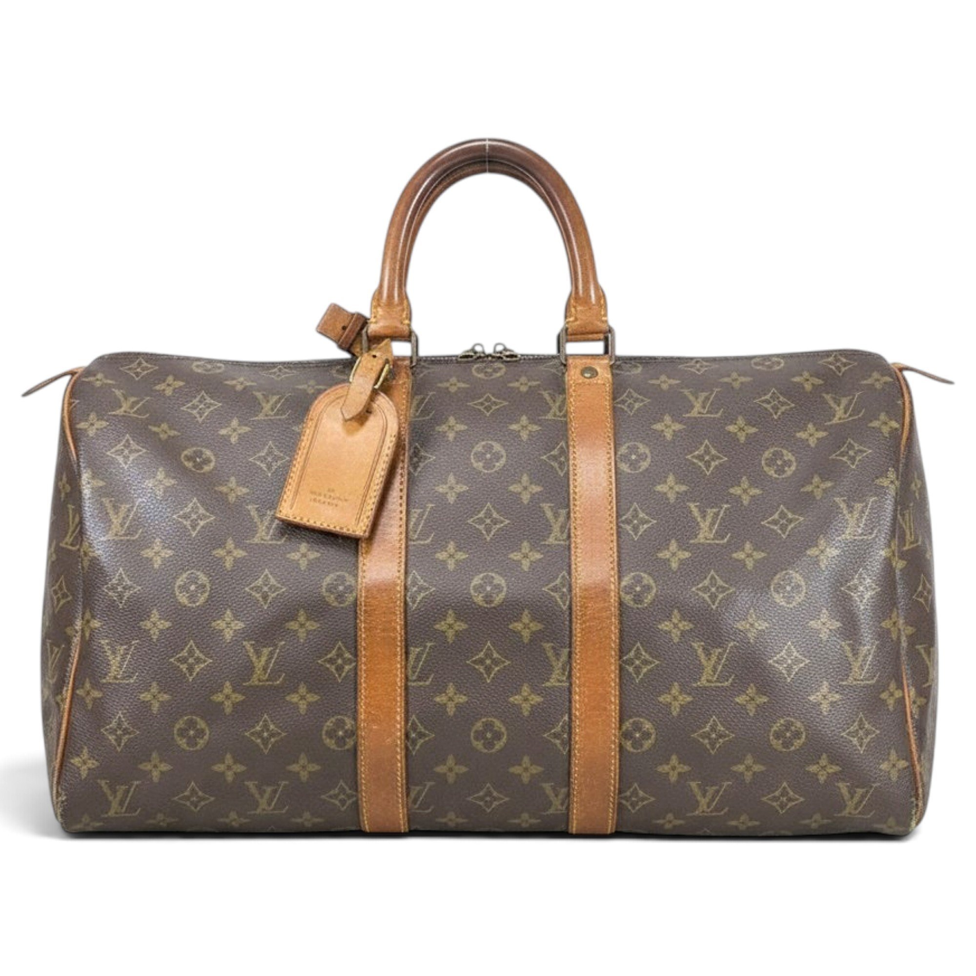 Keepall leather 24h bag