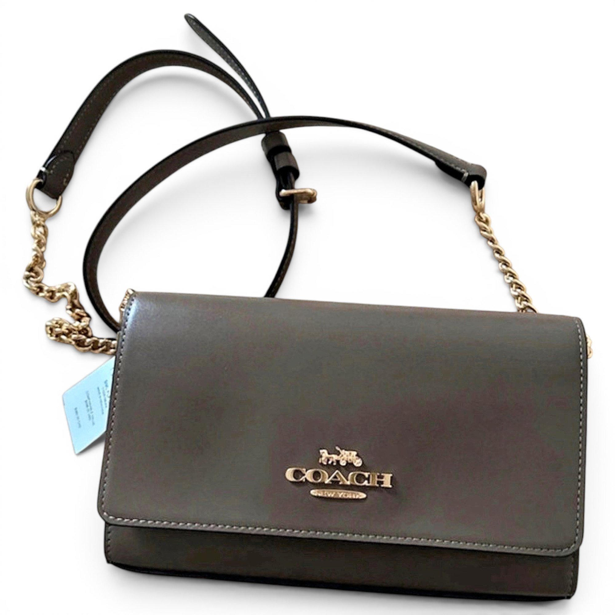 Leather crossbody bag