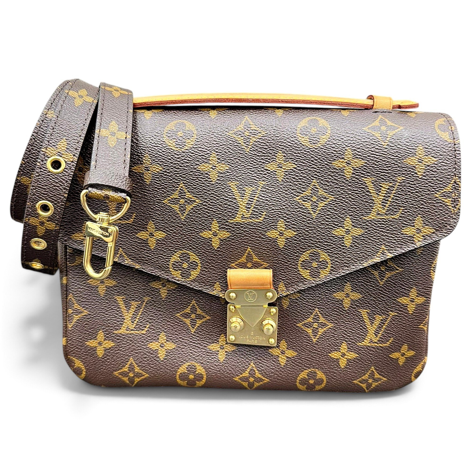 Metis leather handbag