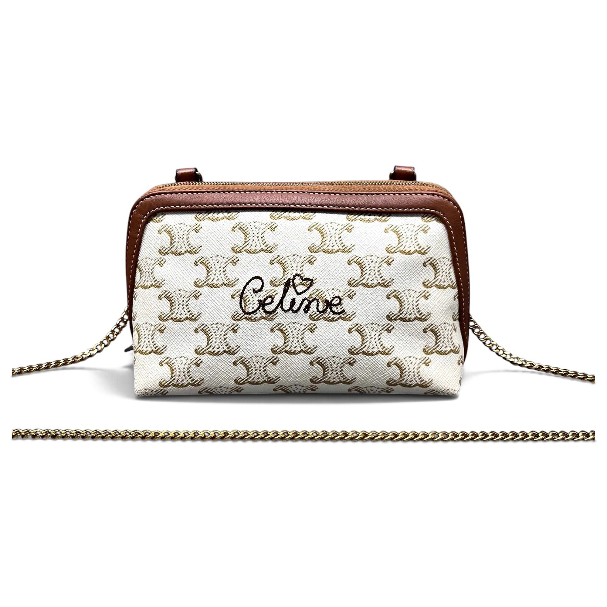 Vinyl handbag