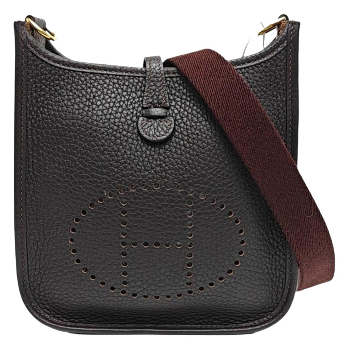 Evelyne leather handbag
