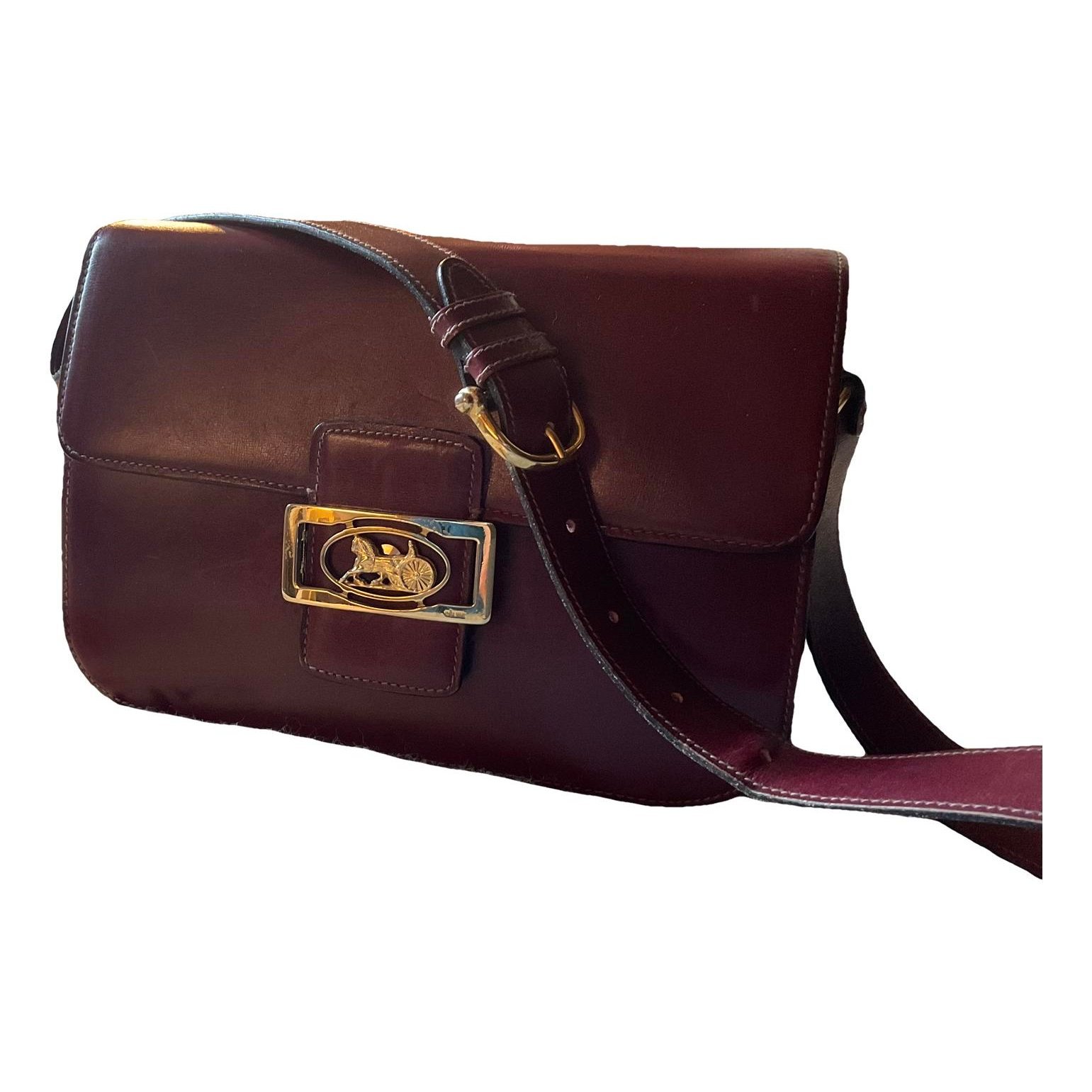 Triomphe leather handbag