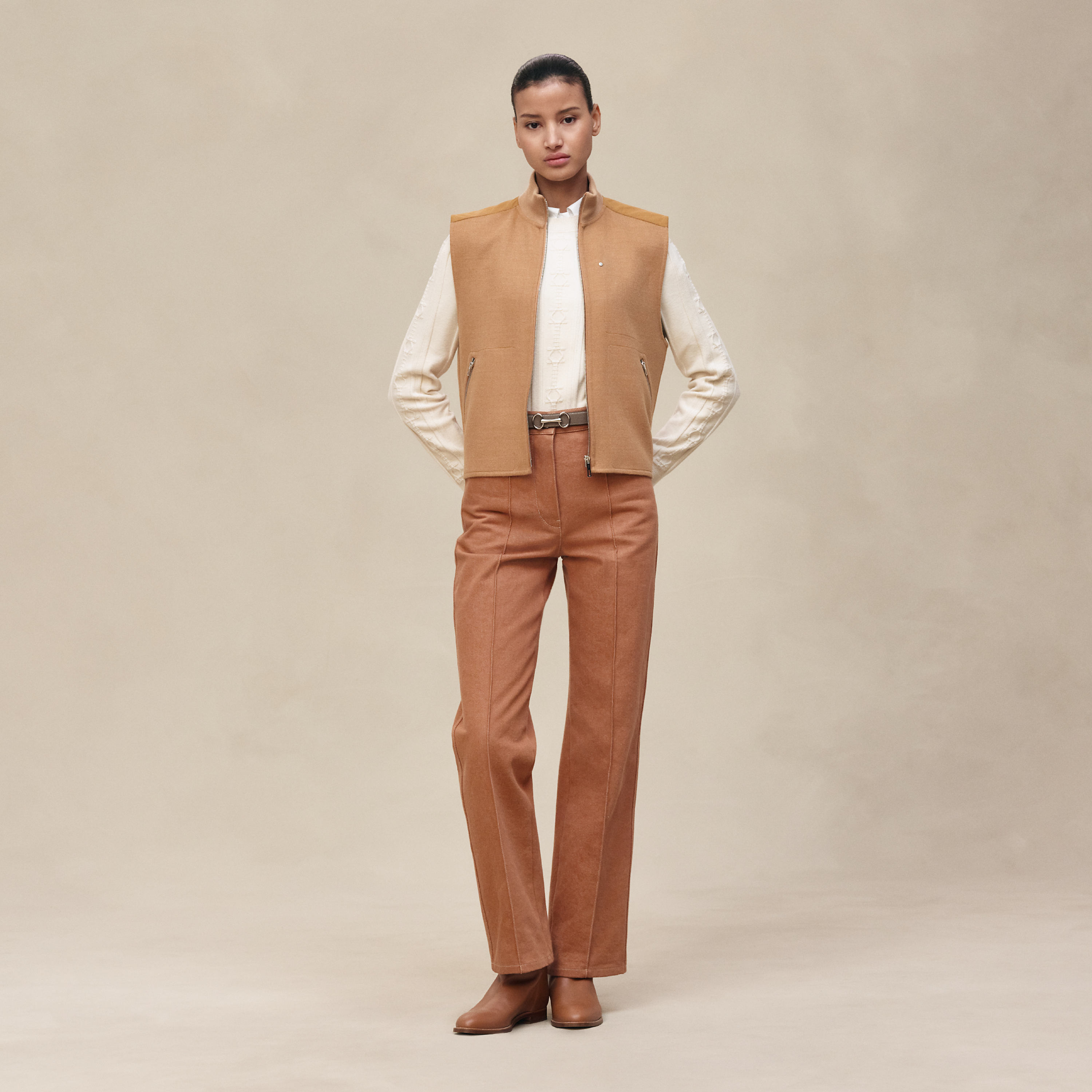 "Chaine d'Ancre" sleeveless vest