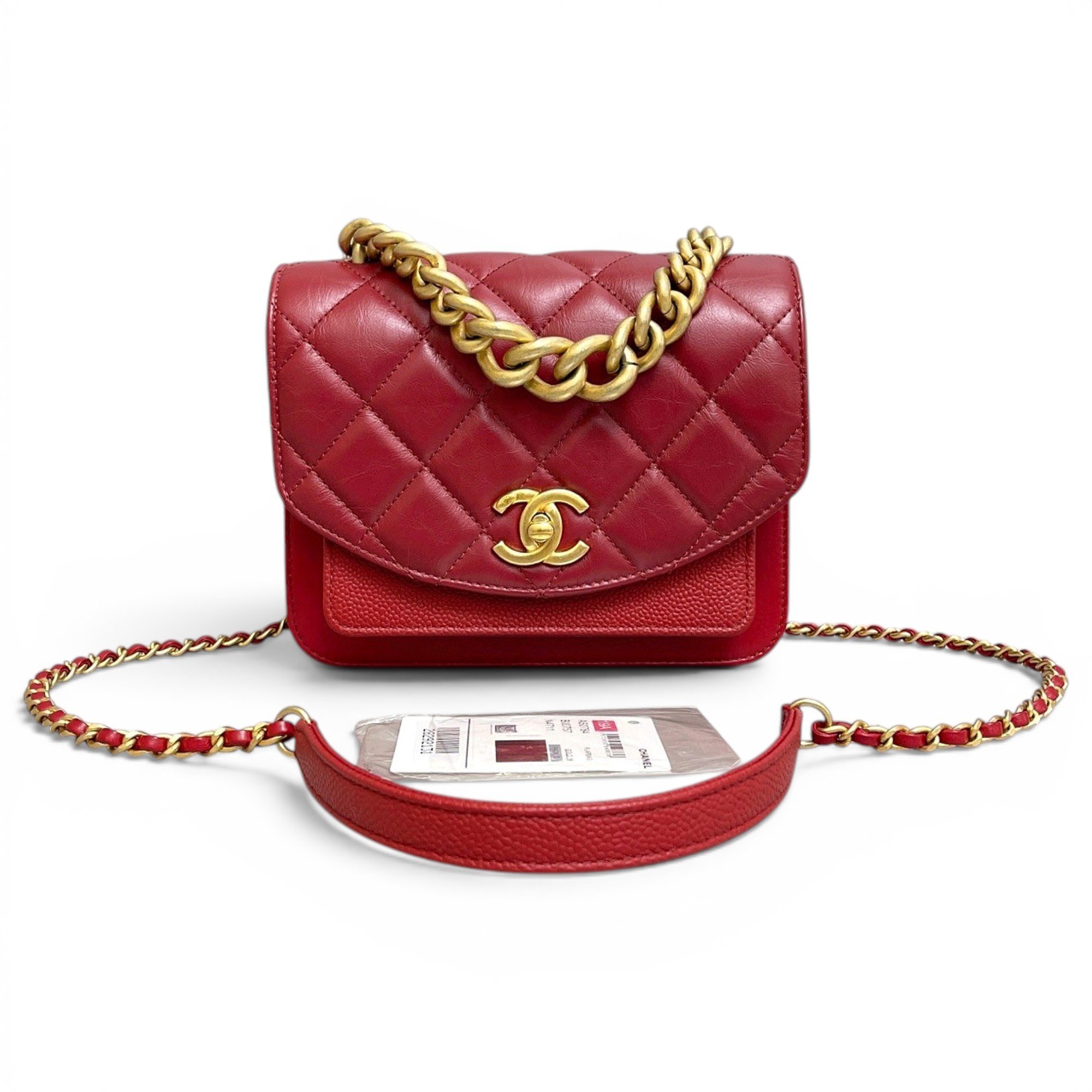 Leather handbag