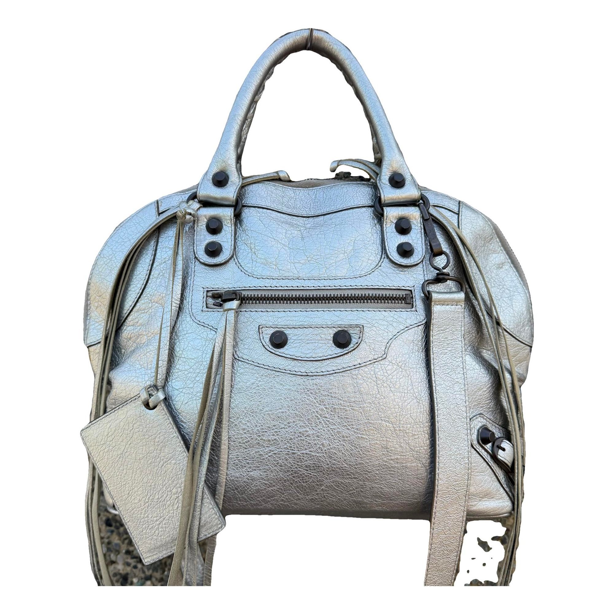 Leather crossbody bag