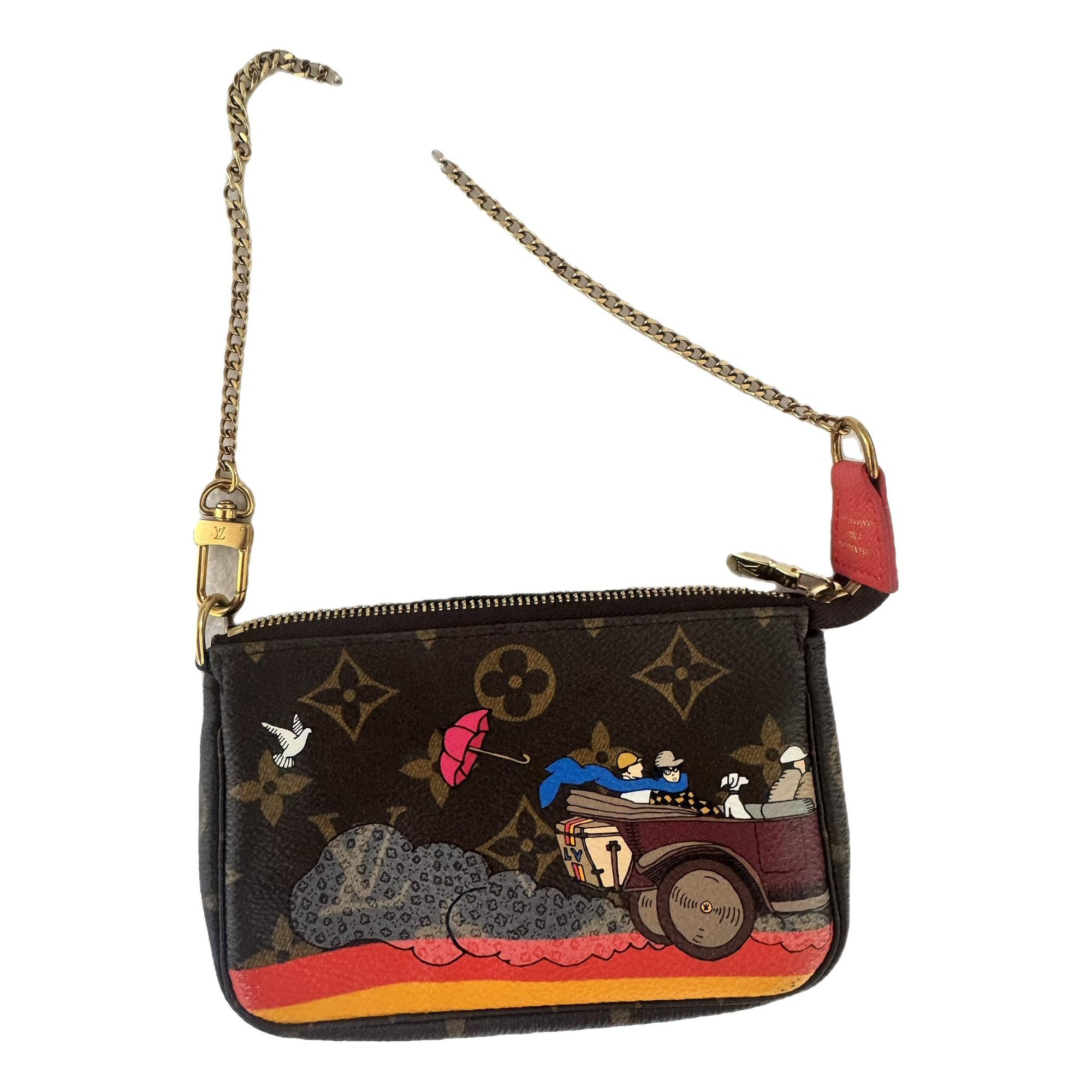 Multi Pochette Accessoires leather handbag
