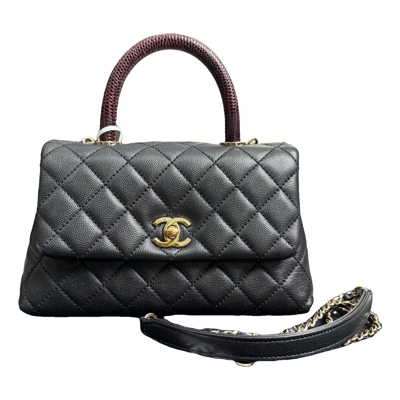Coco Handle leather handbag