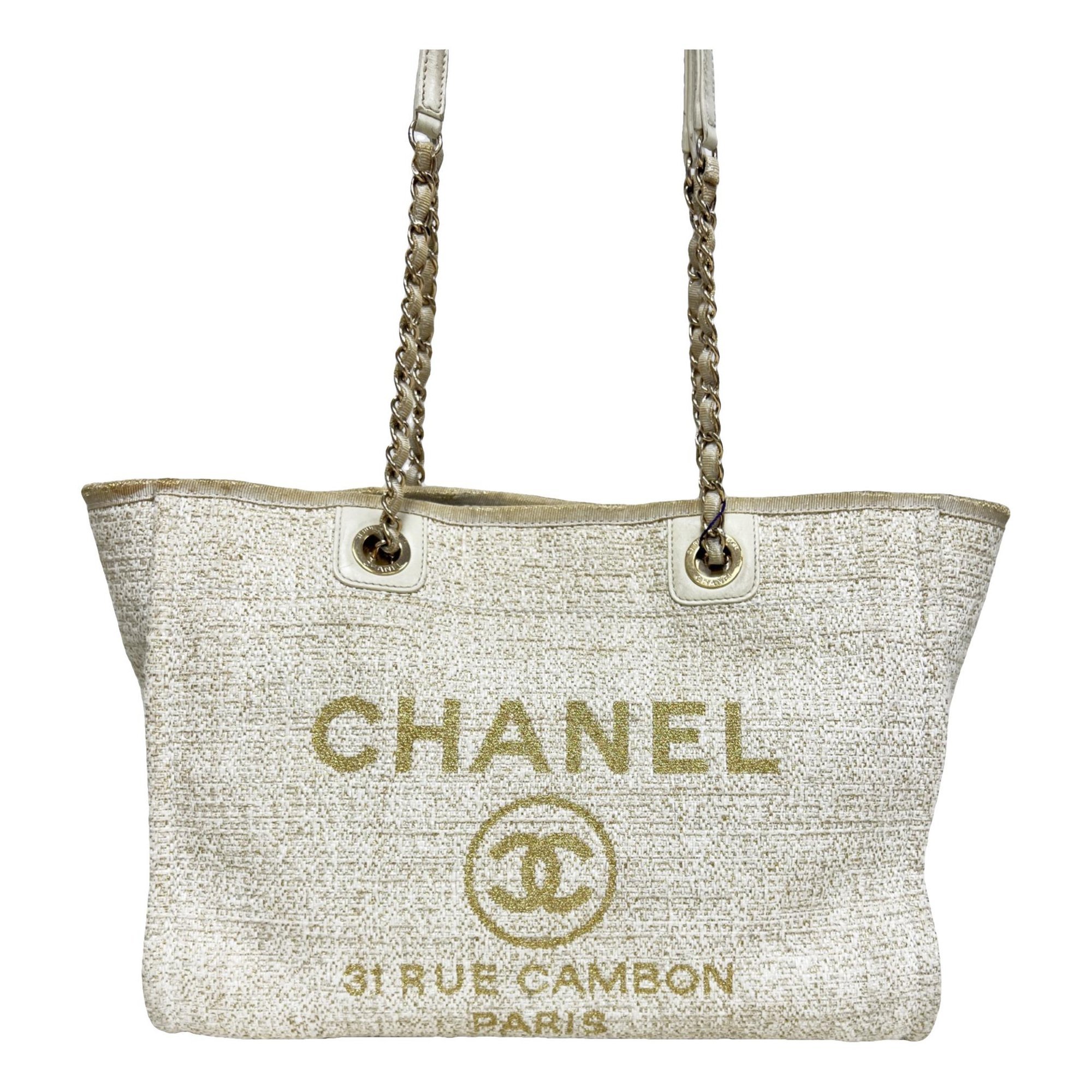 Deauville Chain cloth tote