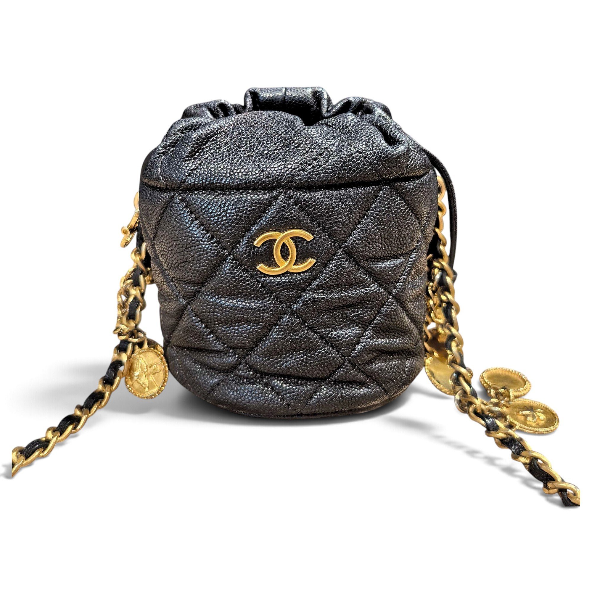 Trendy CC Vanity leather mini bag