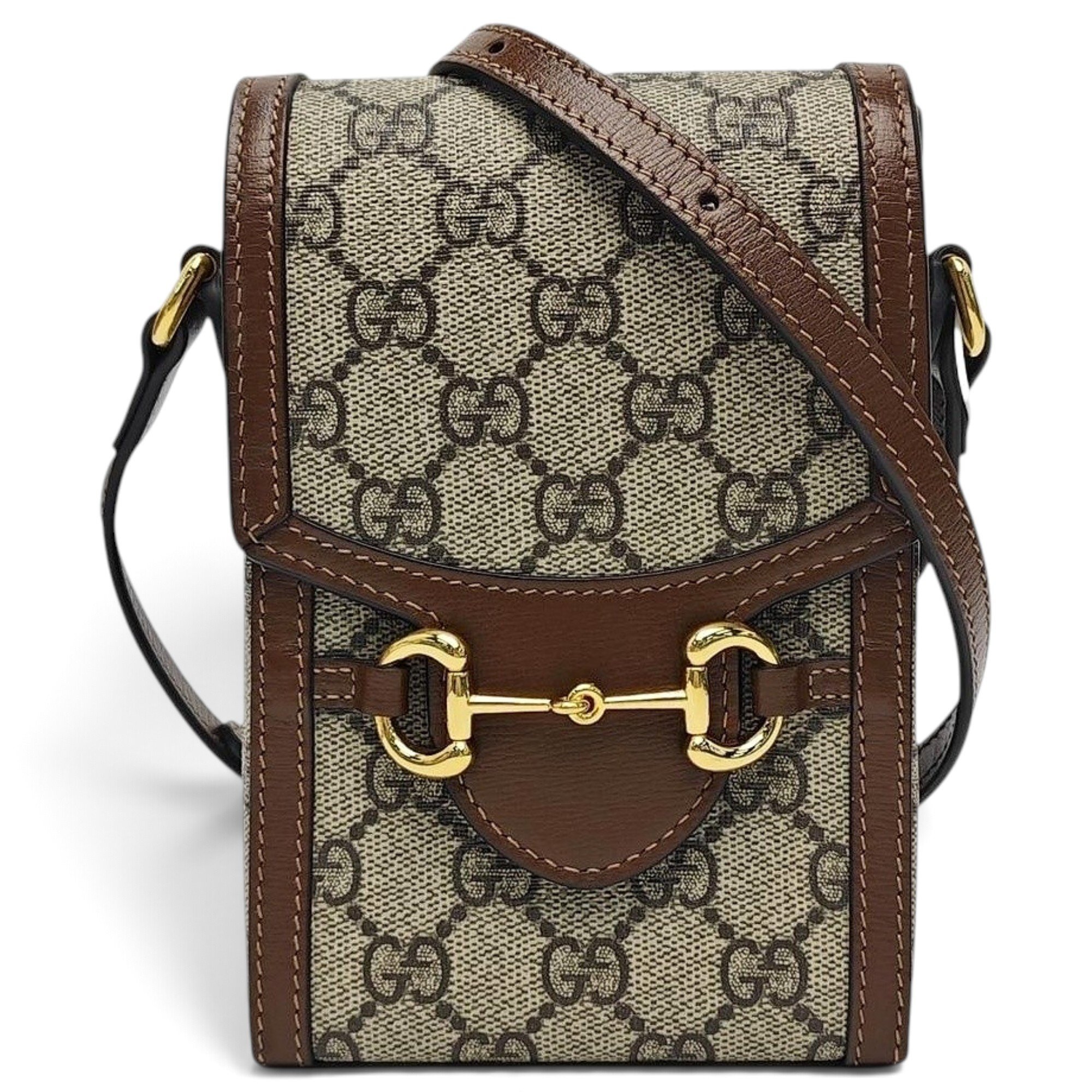 Handle Horsebit 1955 leather handbag