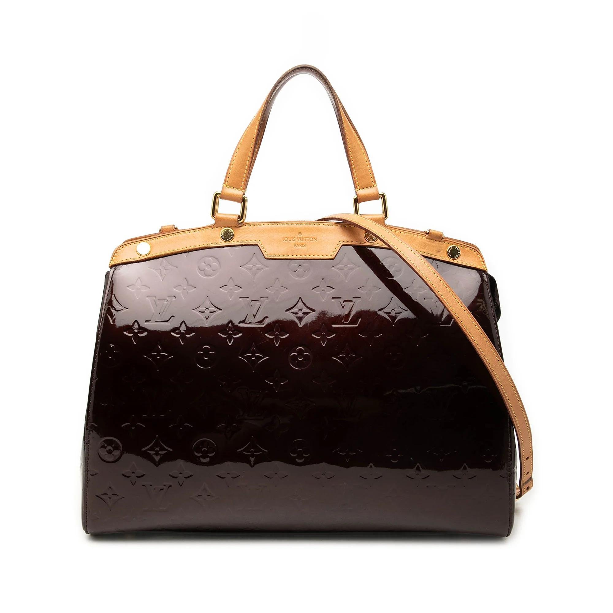 Bréa leather satchel