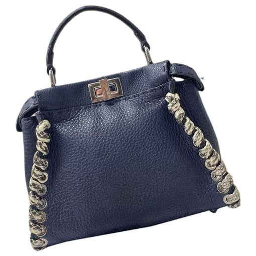 Peekaboo leather handbag