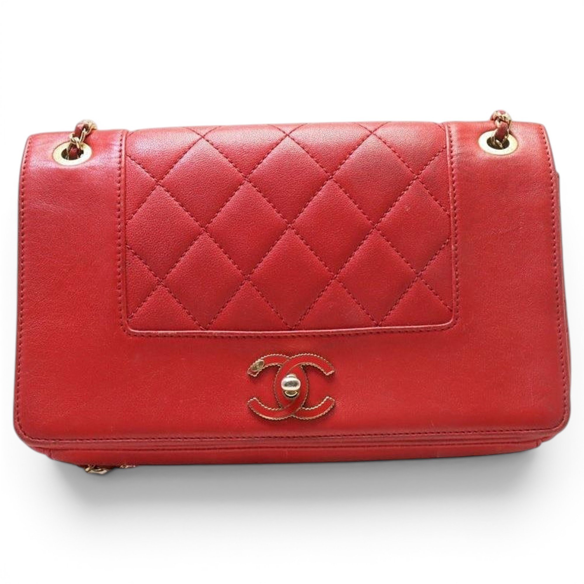 Mademoiselle leather handbag