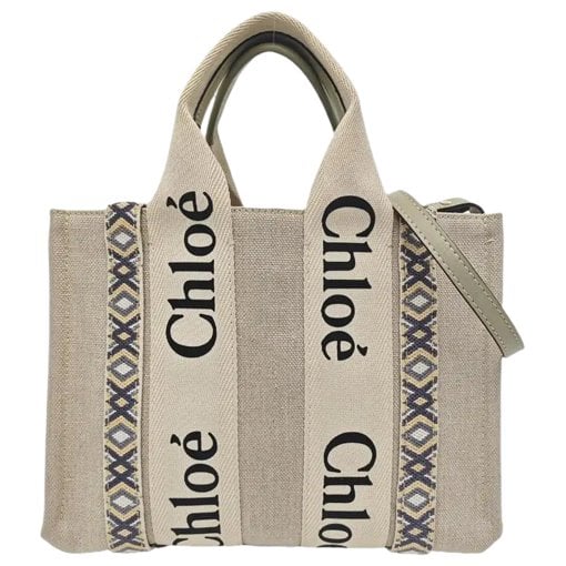 Woody cloth handbag