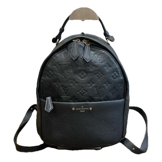 Leather backpack