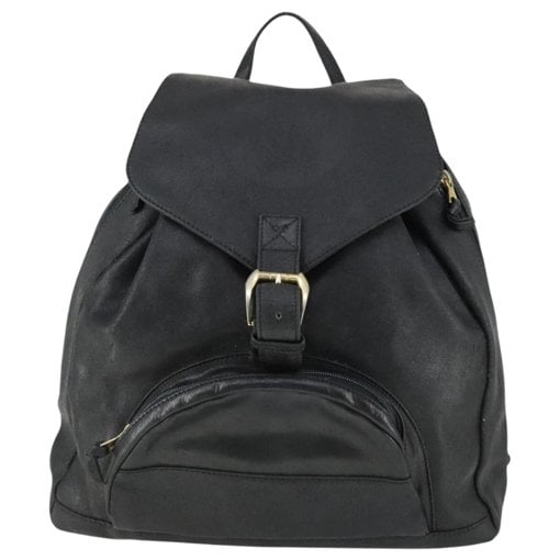 Leather backpack
