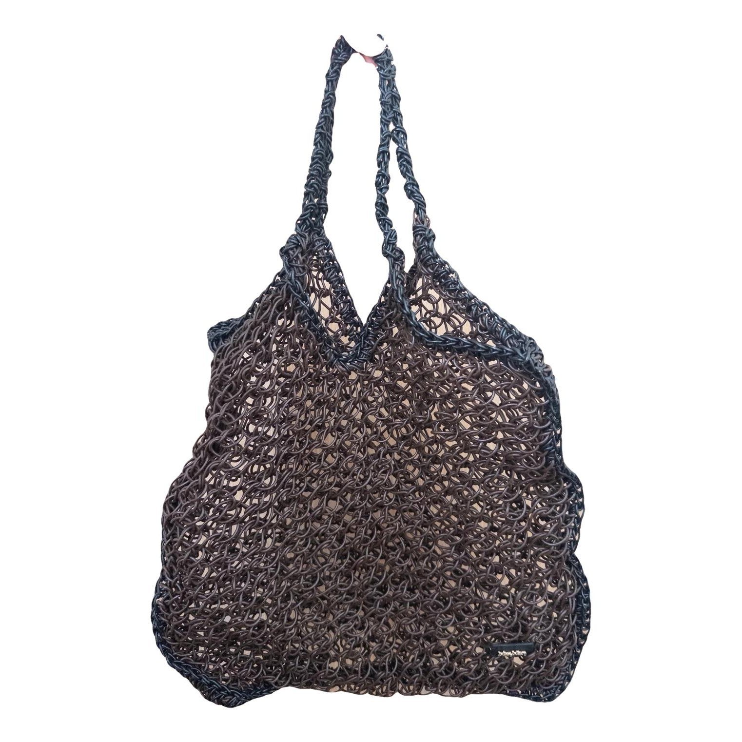 Leather tote