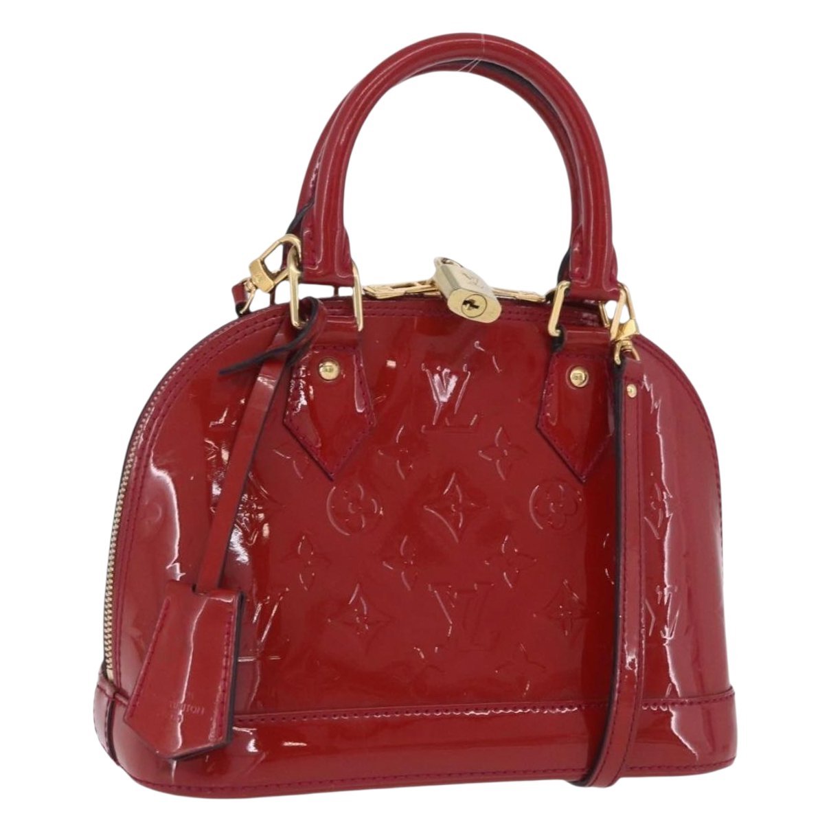 Alma patent leather handbag