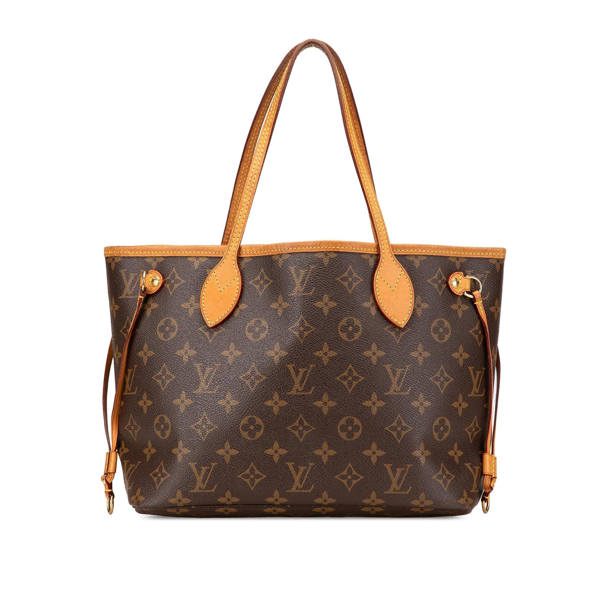 Neverfull leather tote