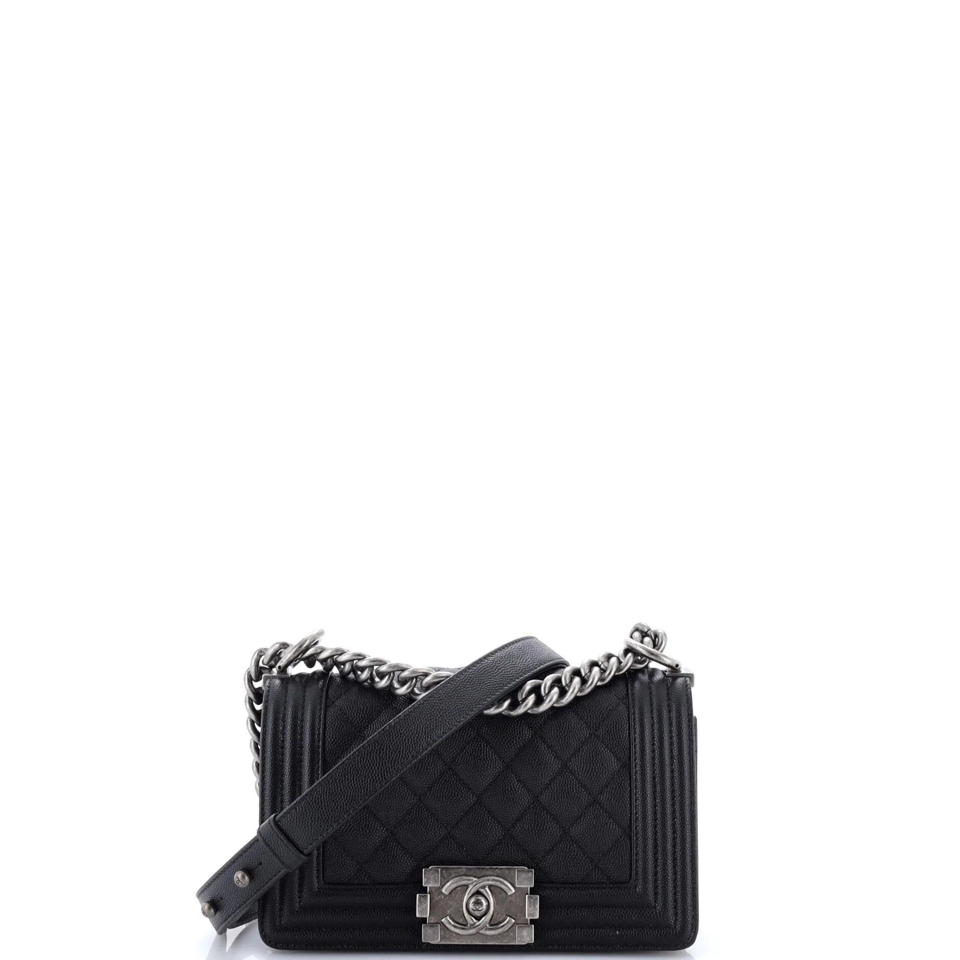 Boy leather crossbody bag