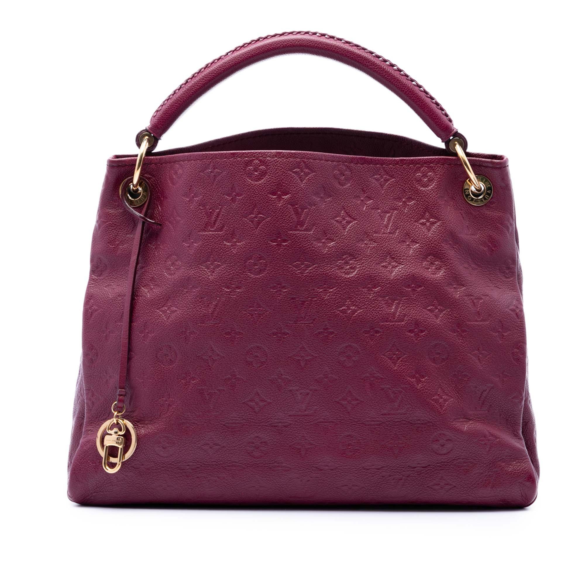 Artsy leather bag