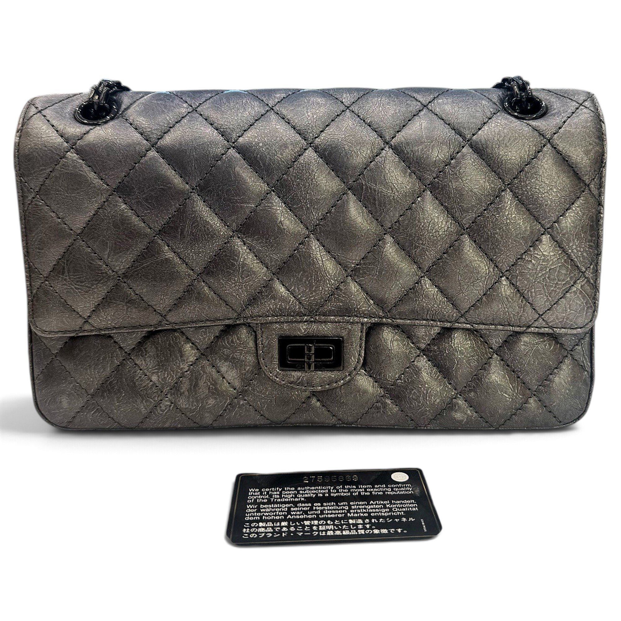 2.55 leather handbag