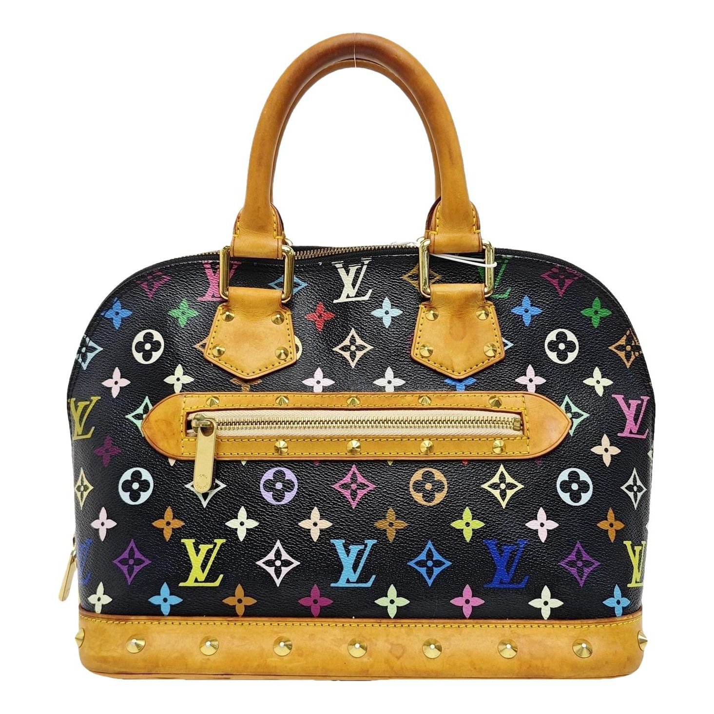 Alma leather handbag