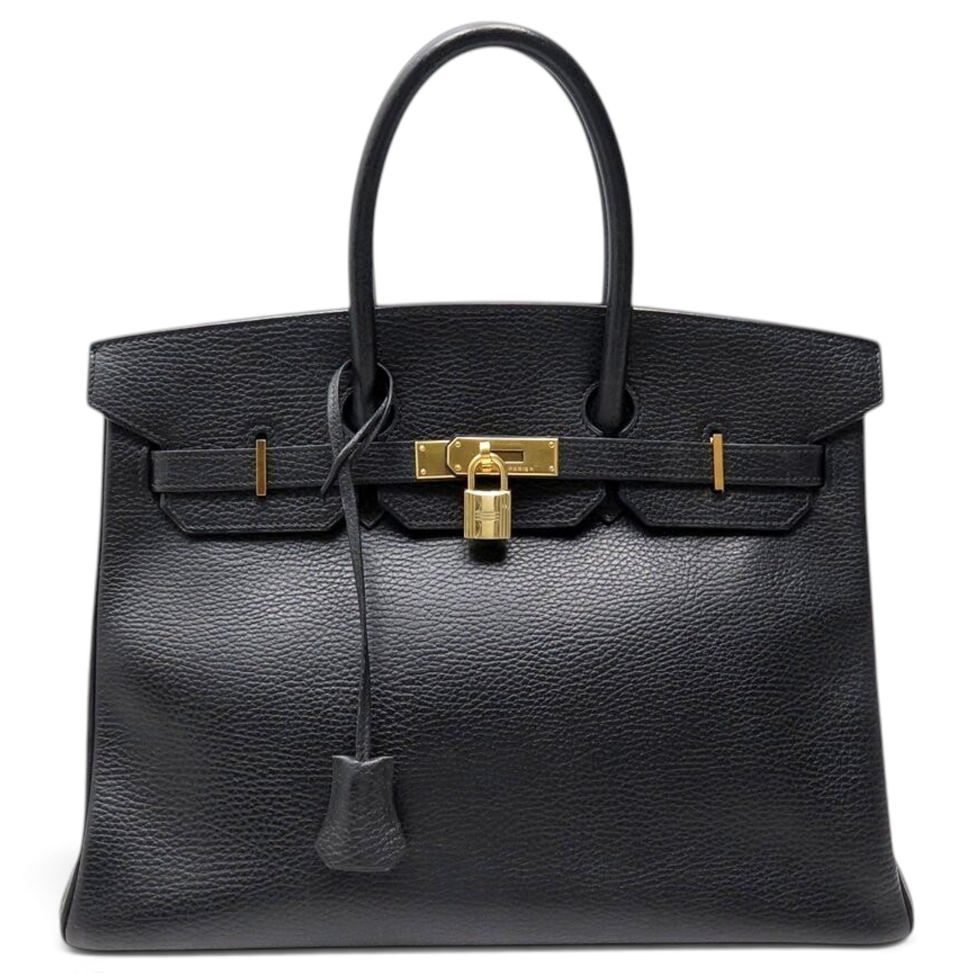 Birkin 35 leather handbag