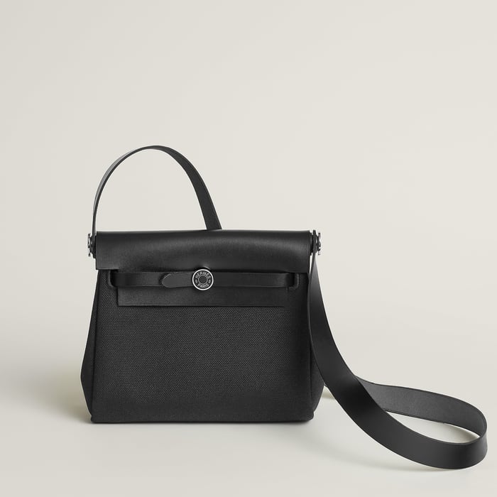 Noir Herbag Zip 20 Laquered Bag