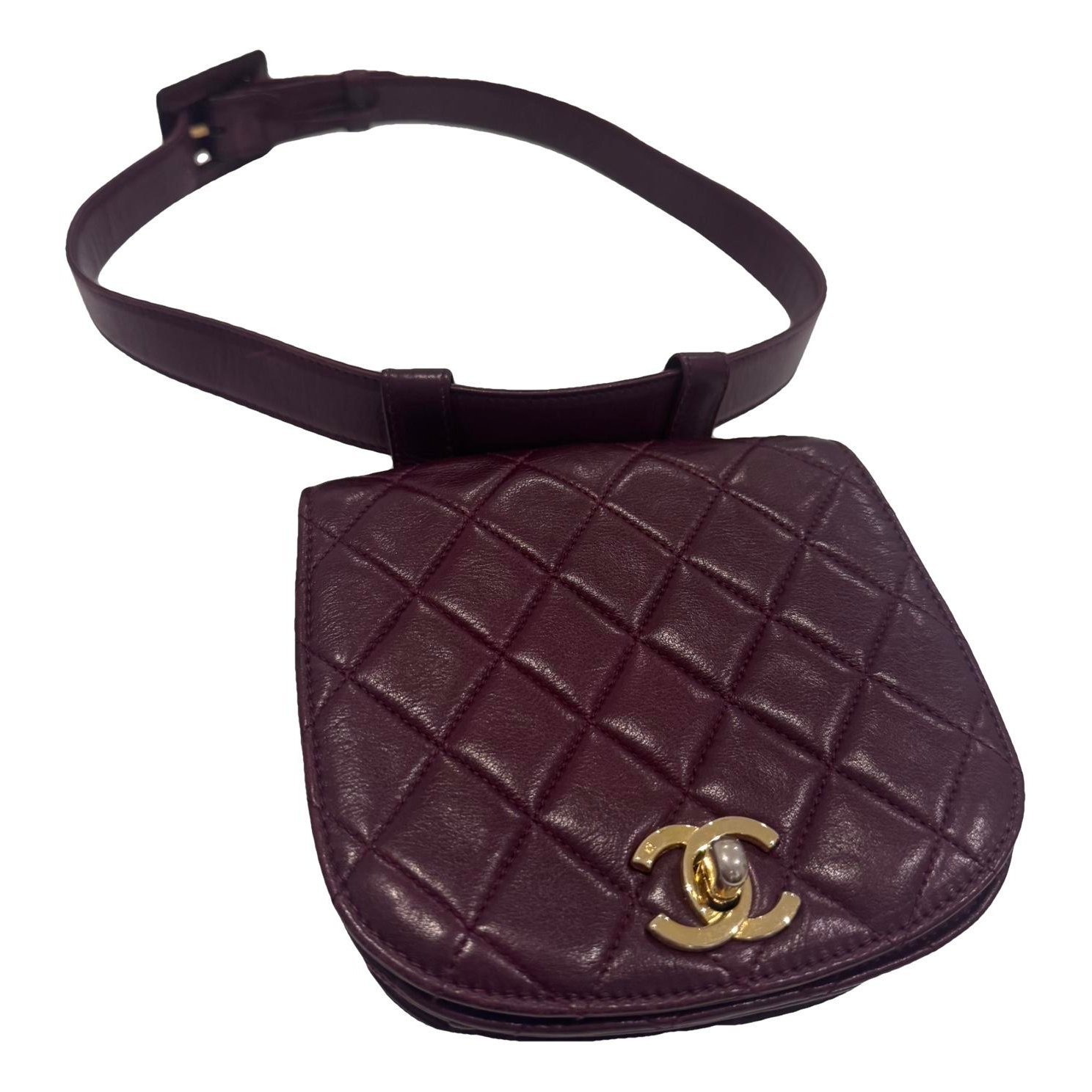 Leather mini bag