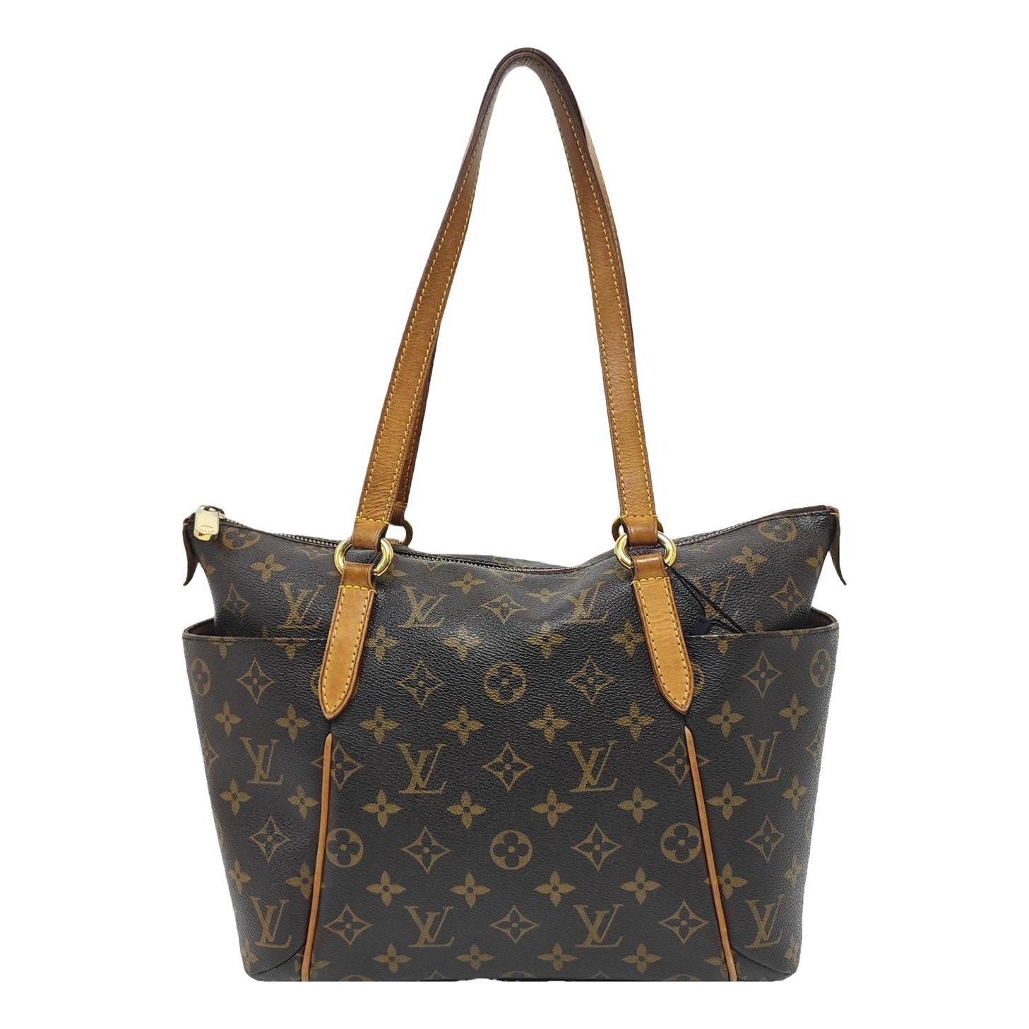 Totally leather handbag