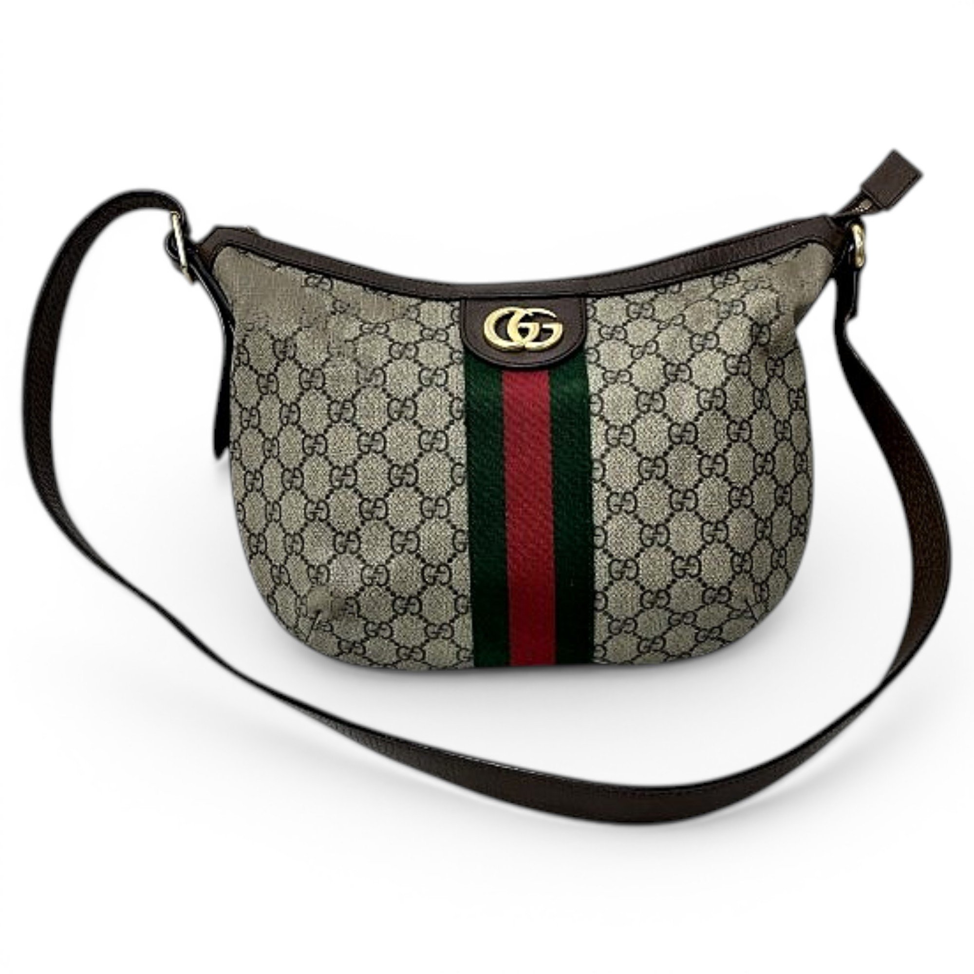 Ophidia Hobo leather handbag