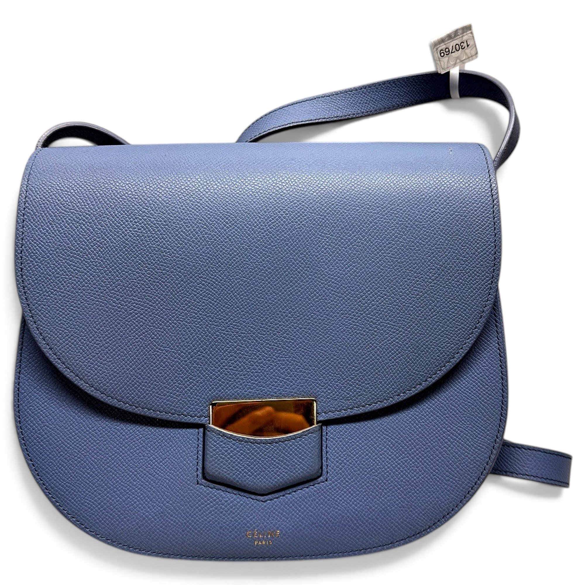 Classic leather crossbody bag