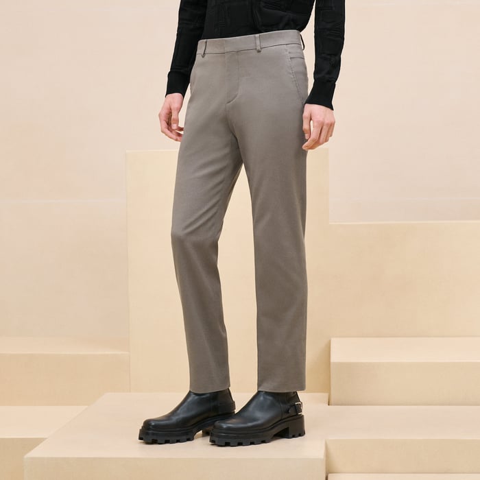 Tourbe Pantalones Saint Germain Con Aplique