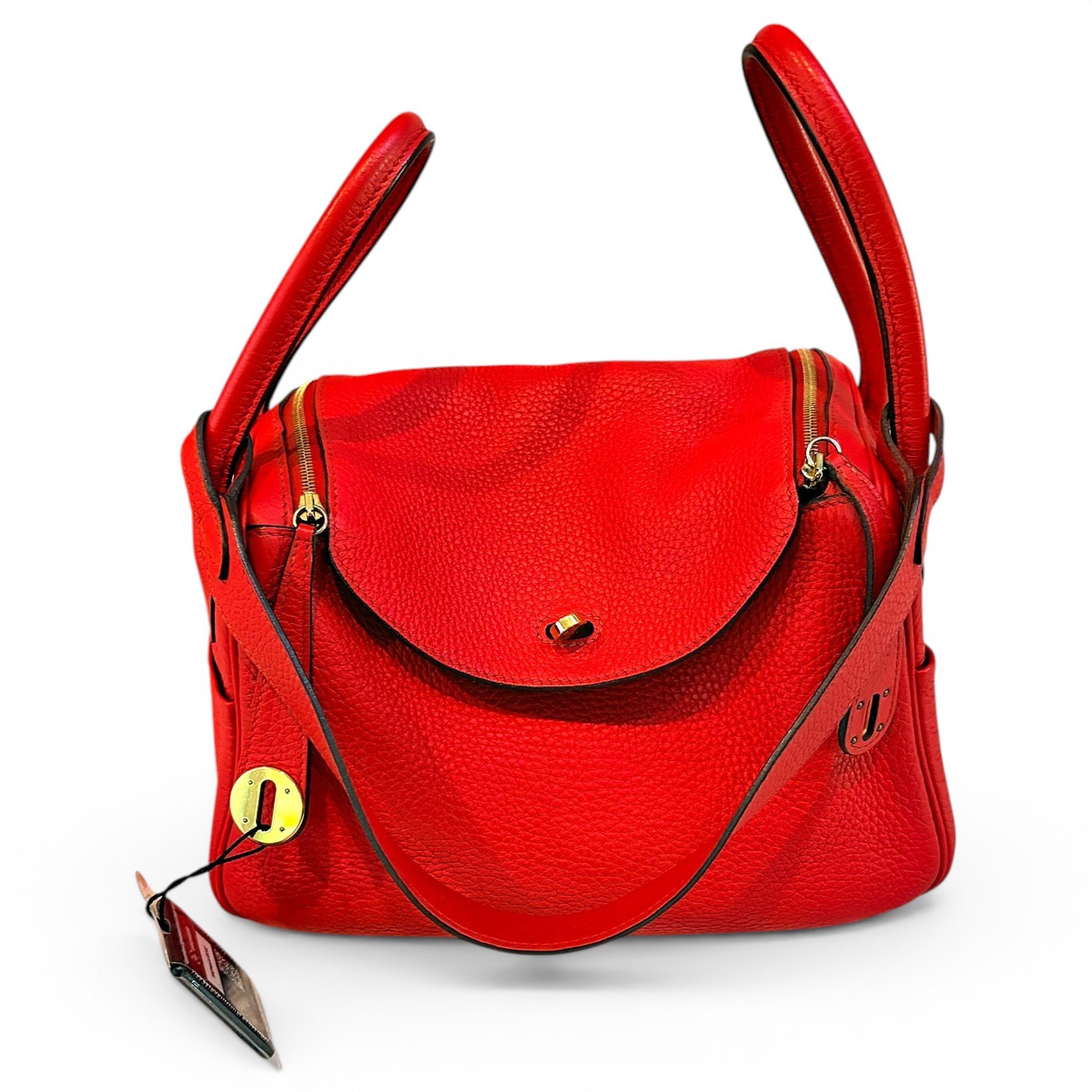 Lindy leather handbag